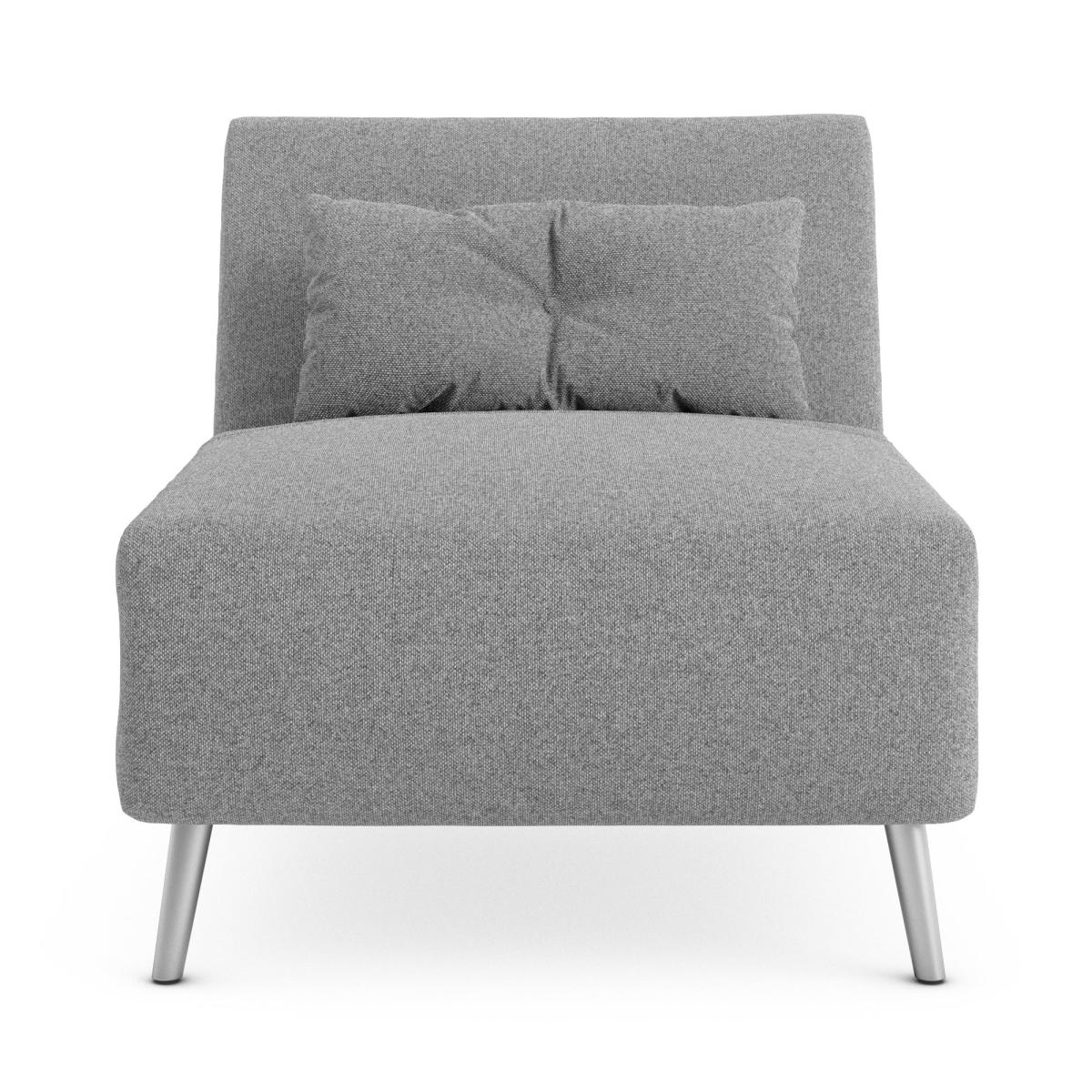 Phoebe Soft Marl Chair Bed Grey – image 3