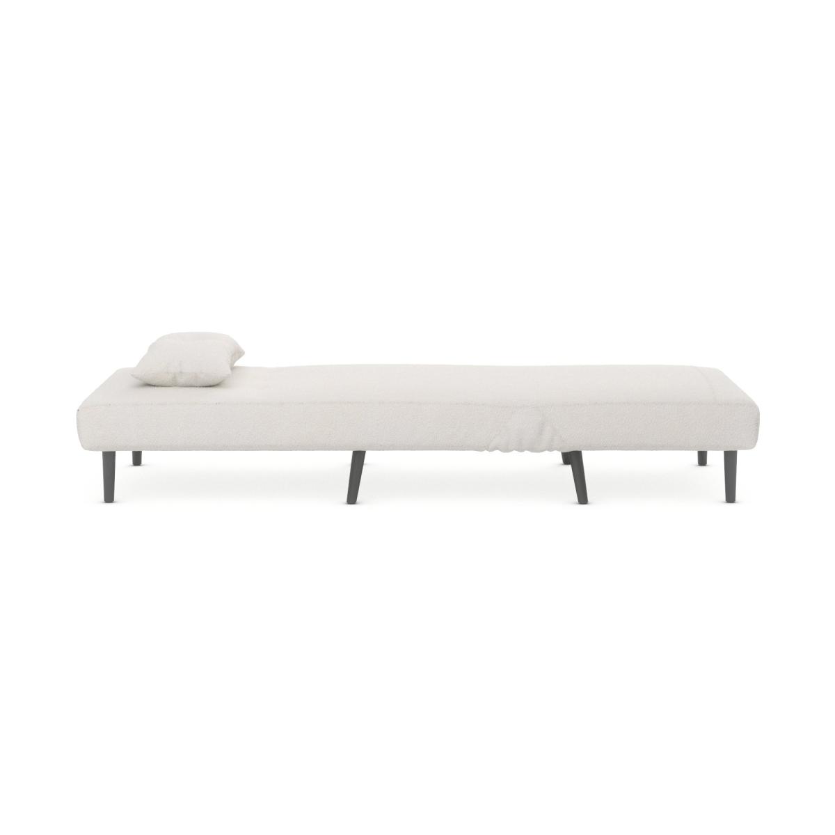 Phoebe Sherpa Chair Bed Ivory – image 7