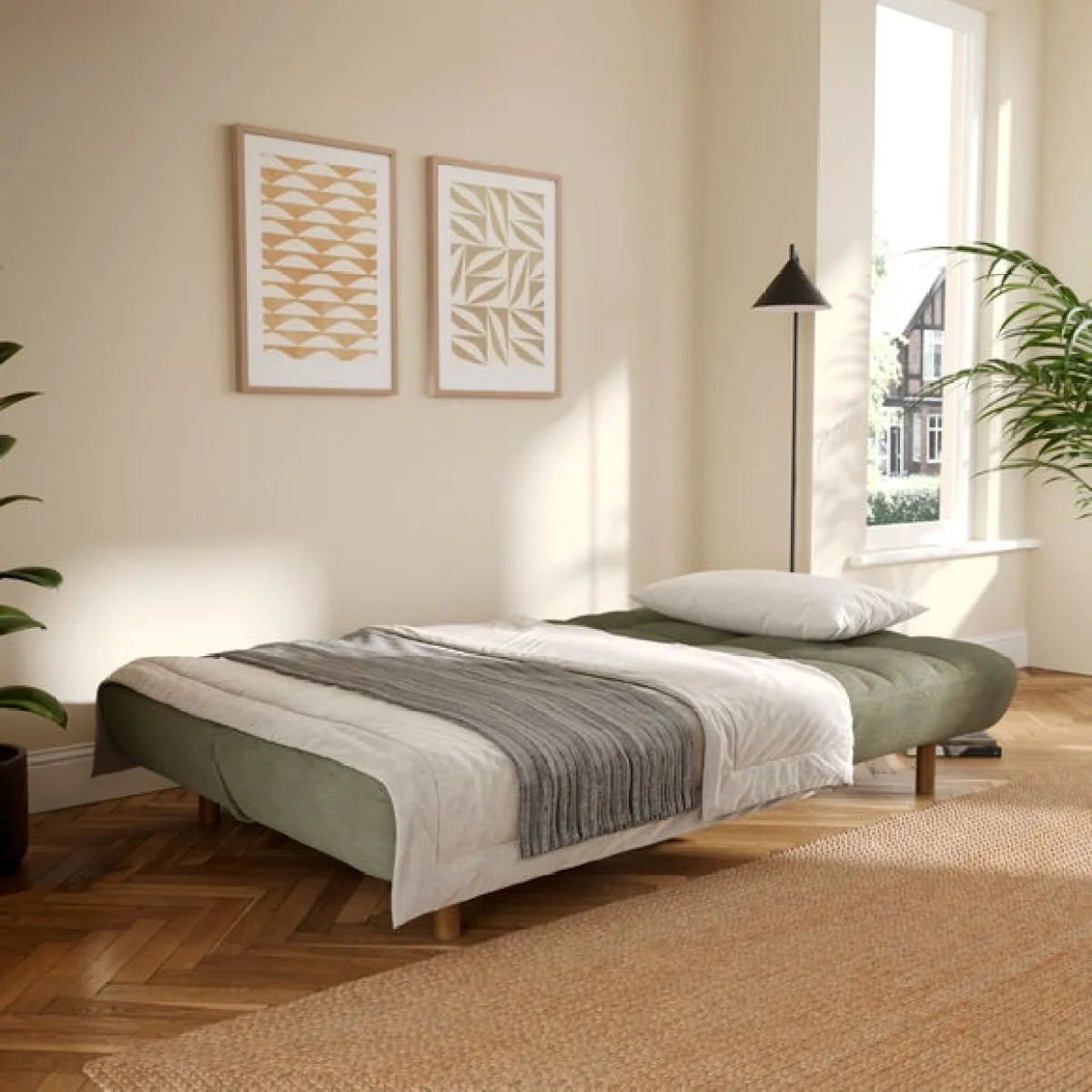 Tayla Chenille Clic Clac Sofa Bed – image 2