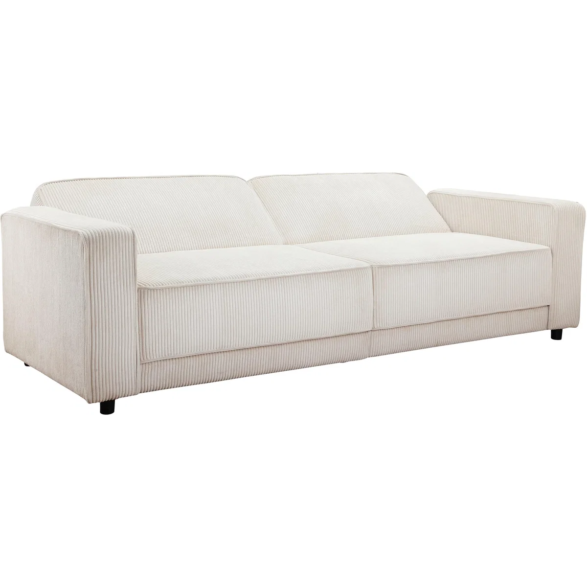 Allie Corduroy 3 Seater Sofa Bed – image 3