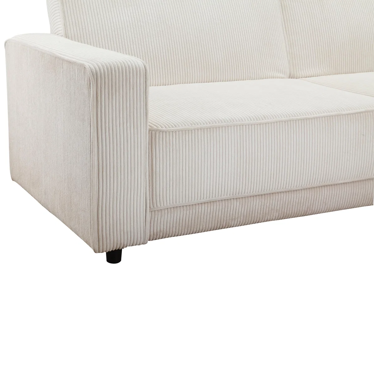 Allie Corduroy 3 Seater Sofa Bed – image 6