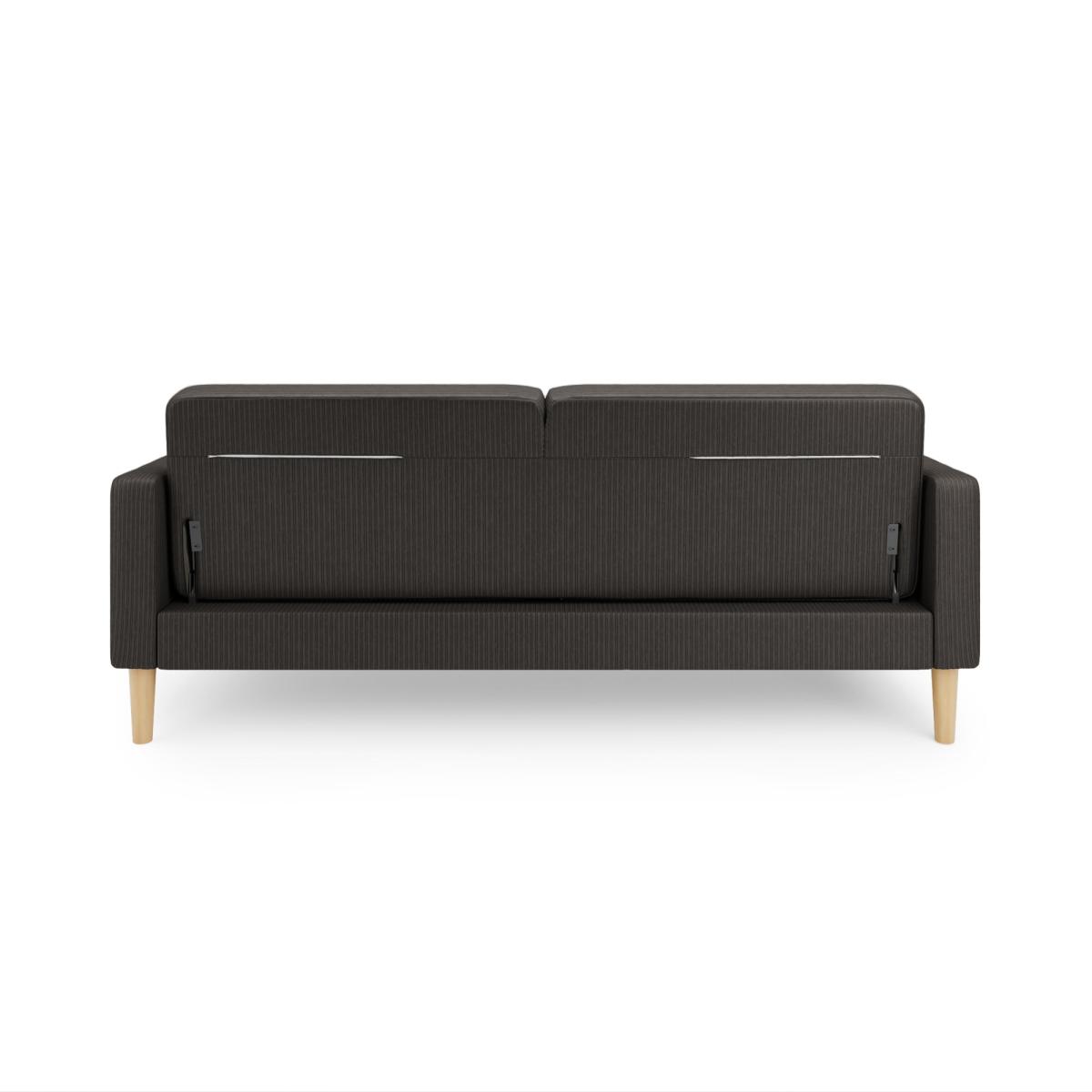 Jacob Cord Sofabed Charcoal Dark Grey – image 6