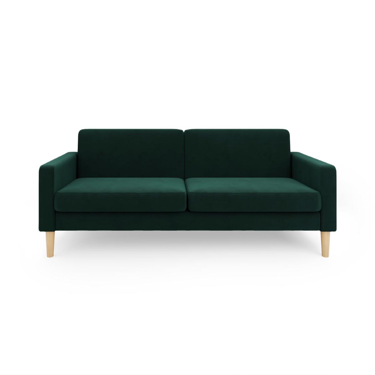 Jacob Velvet Sofabed Bottle Green Green – image 5