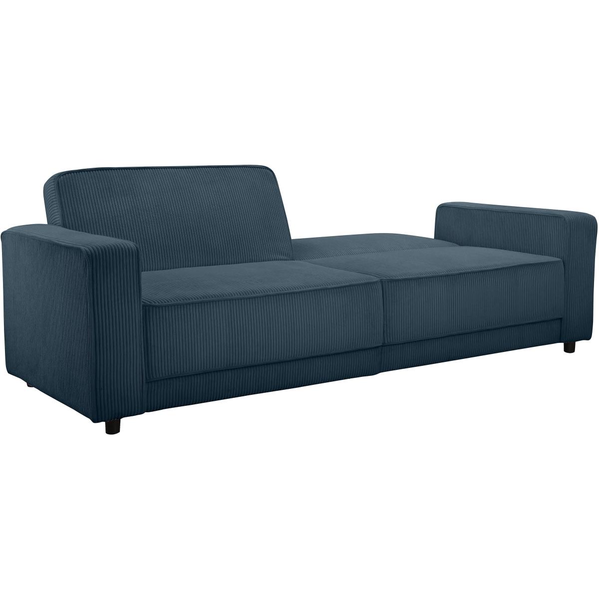 Allie Corduroy 3 Seater Sofa Bed – image 5