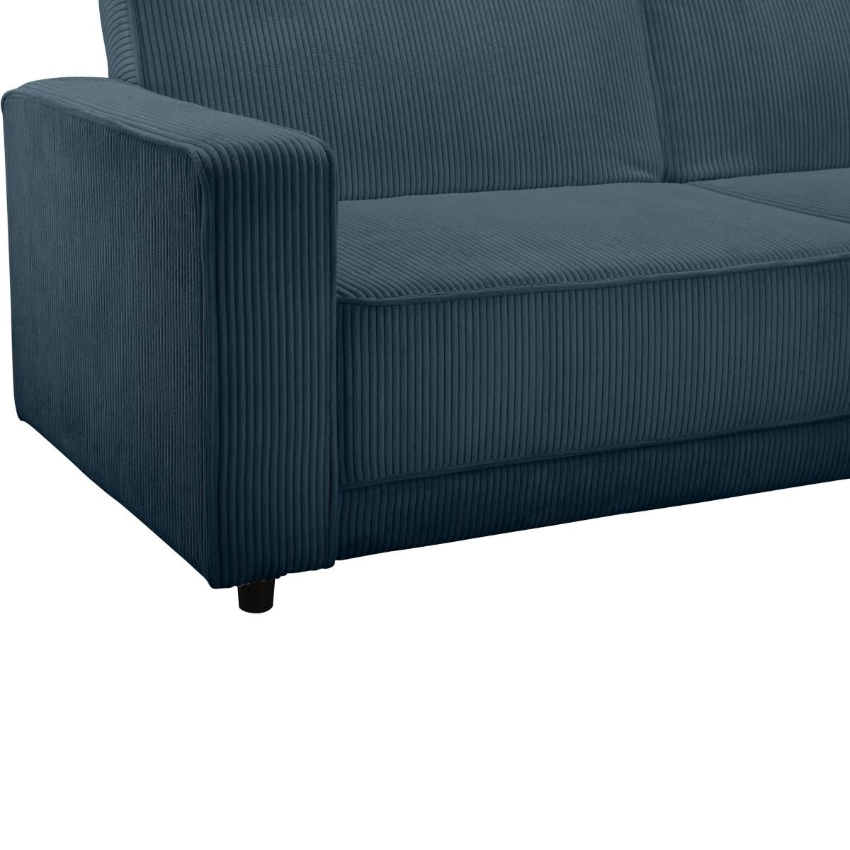 Allie Corduroy 3 Seater Sofa Bed – image 6
