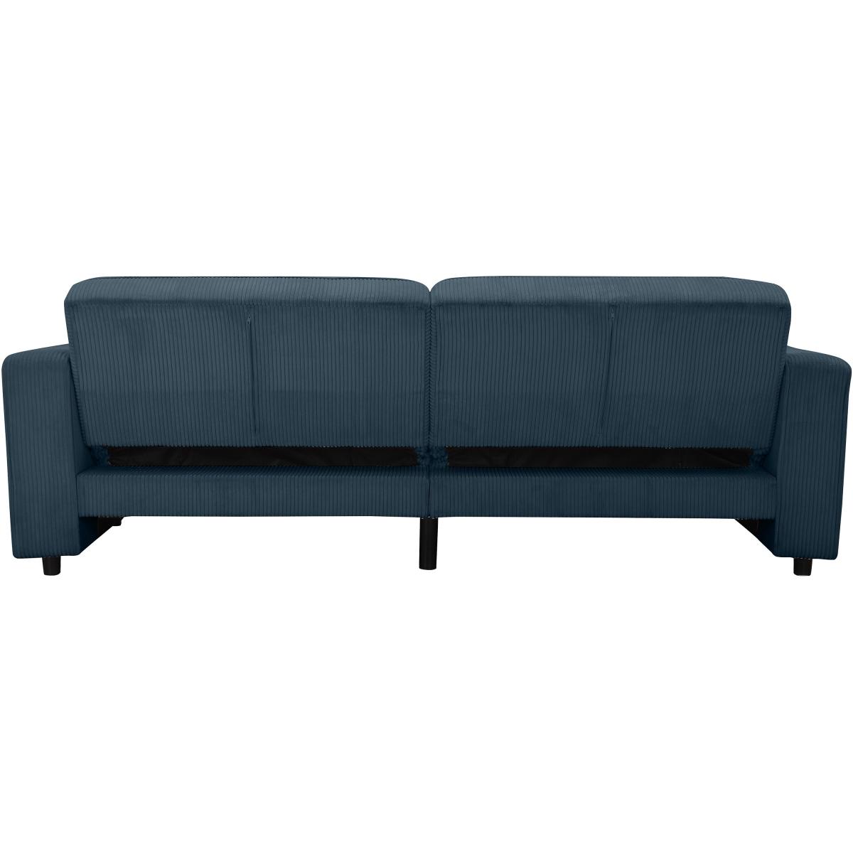 Allie Corduroy 3 Seater Sofa Bed – image 7