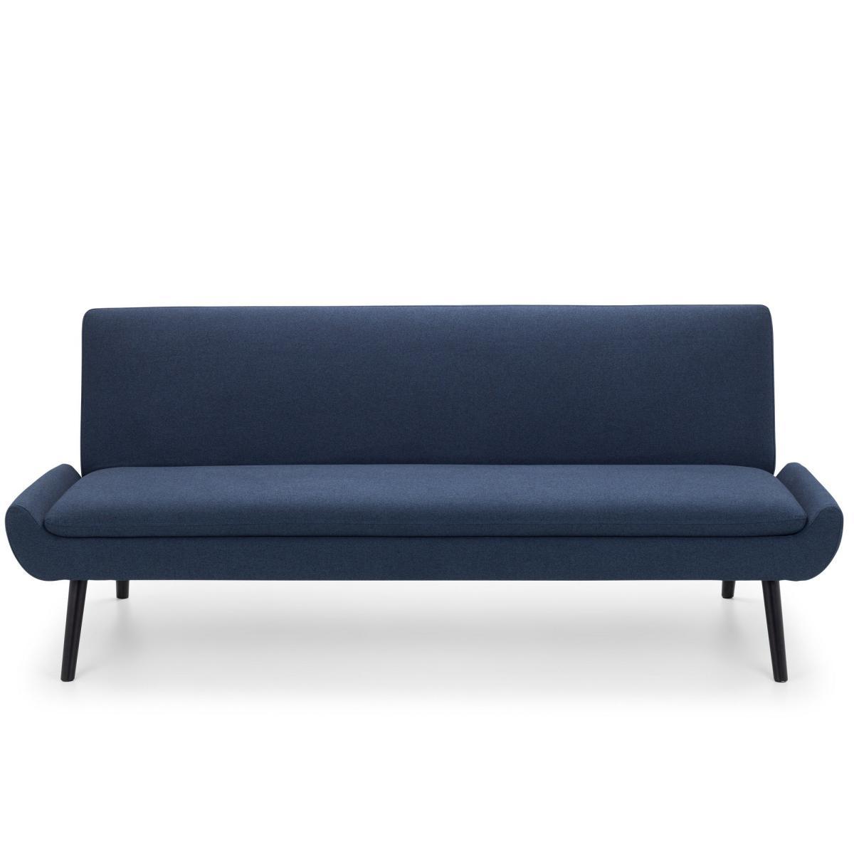 Gaudi Linen Clic Clac Sofa Bed Blue – image 3