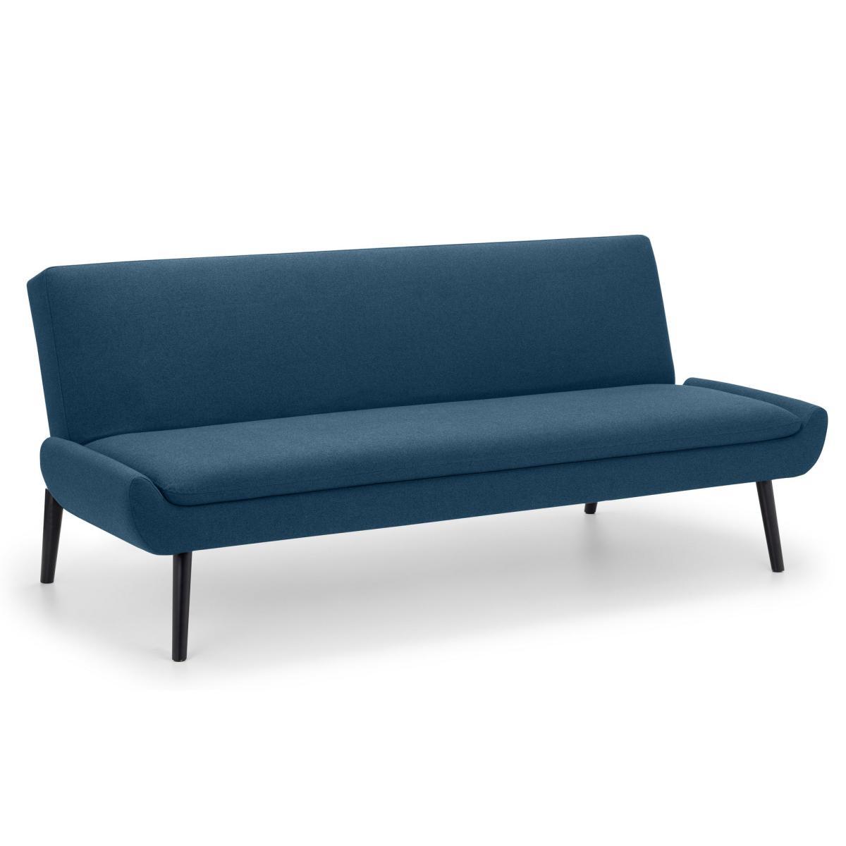 Gaudi Linen Clic Clac Sofa Bed Blue – image 4