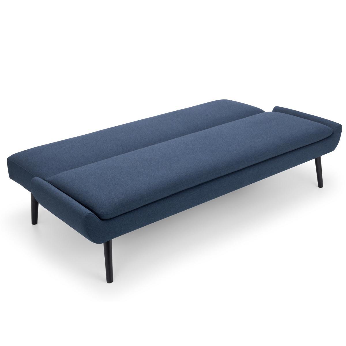 Gaudi Linen Clic Clac Sofa Bed Blue – image 5