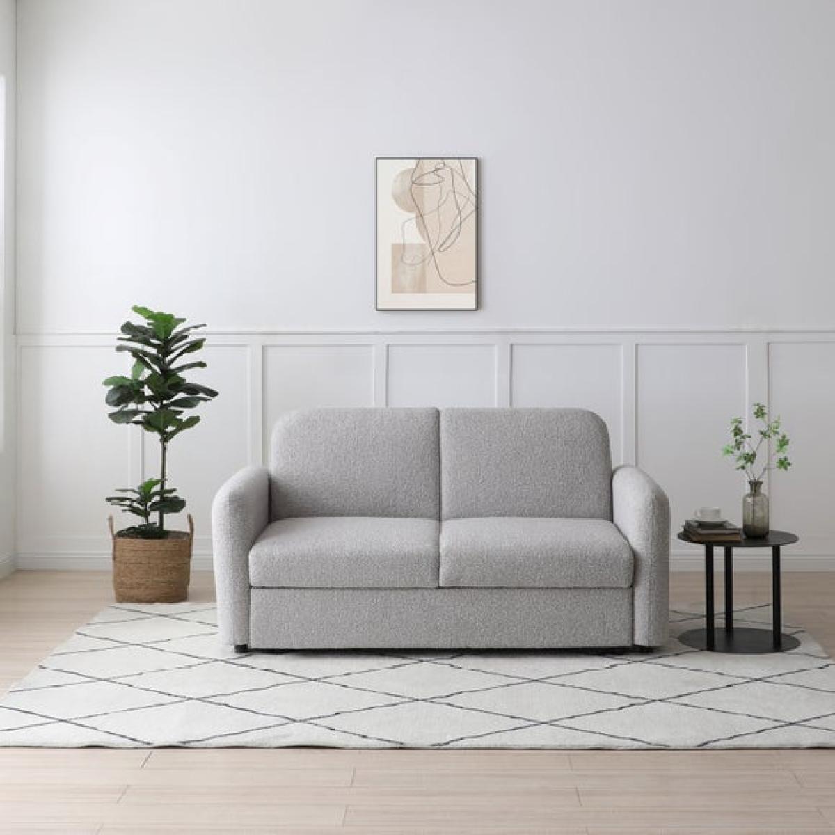 Finty Soft Boucle 2 Seater Pop Up Trundle Sofa Bed – image 6