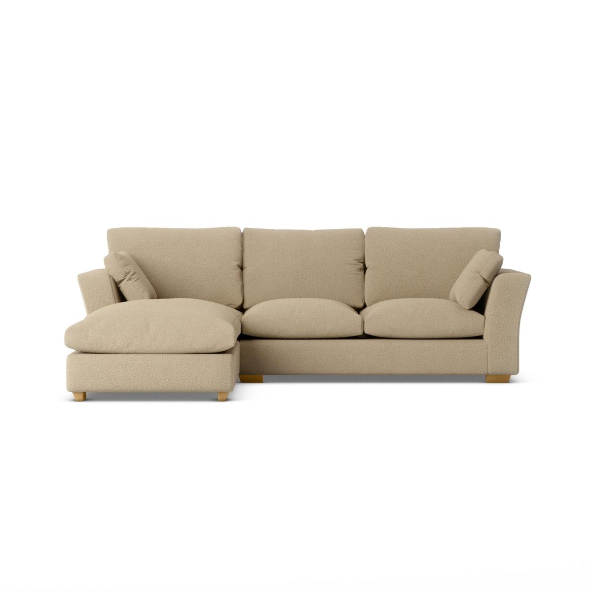 Blakeney Woolly Marl Corner Sofa Bed Cosy Marl Camel – image 4