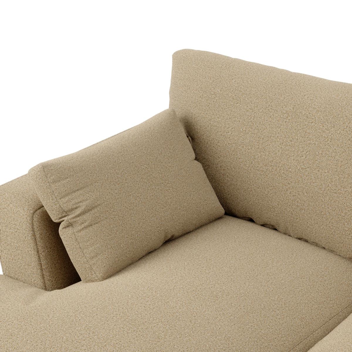 Blakeney Woolly Marl Corner Sofa Bed Cosy Marl Camel – image 7