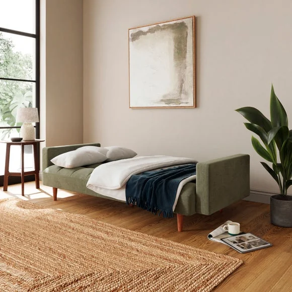 Waffle Chenille Clic Clac Sofa Bed – image 2