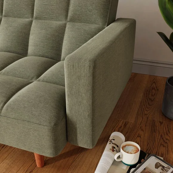 Waffle Chenille Clic Clac Sofa Bed – image 3