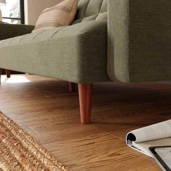 Waffle Chenille Clic Clac Sofa Bed – image 4