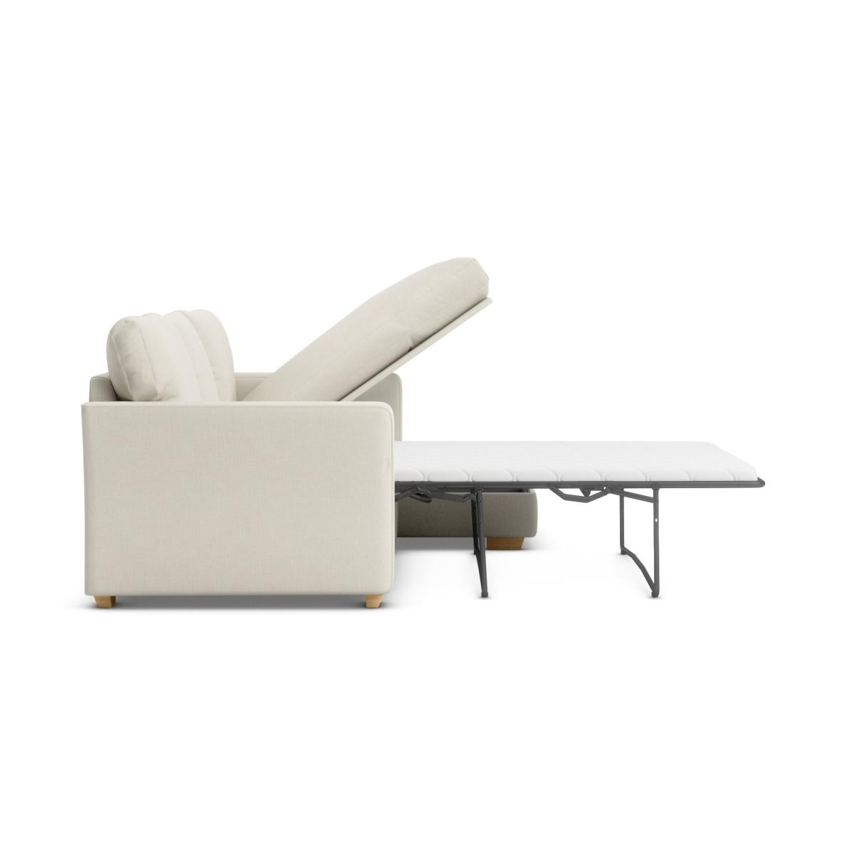 Blakeney Slub Cotton Corner Sofa Bed Slub Cotton Blend Sandstone – image 6