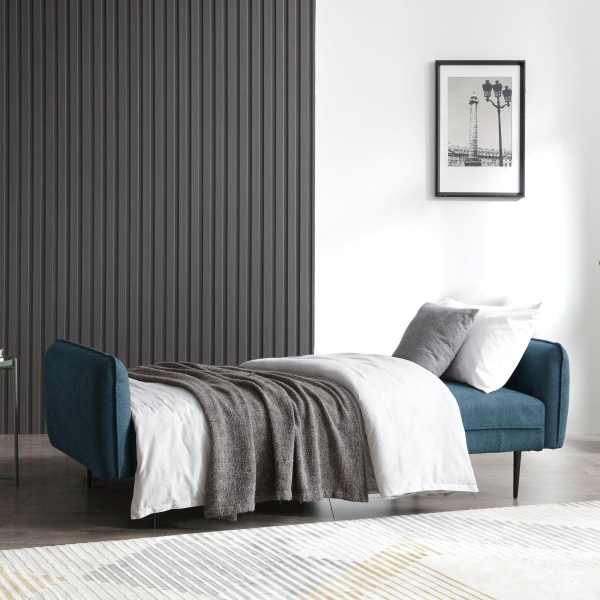 Myles Sofabed Blue – image 2
