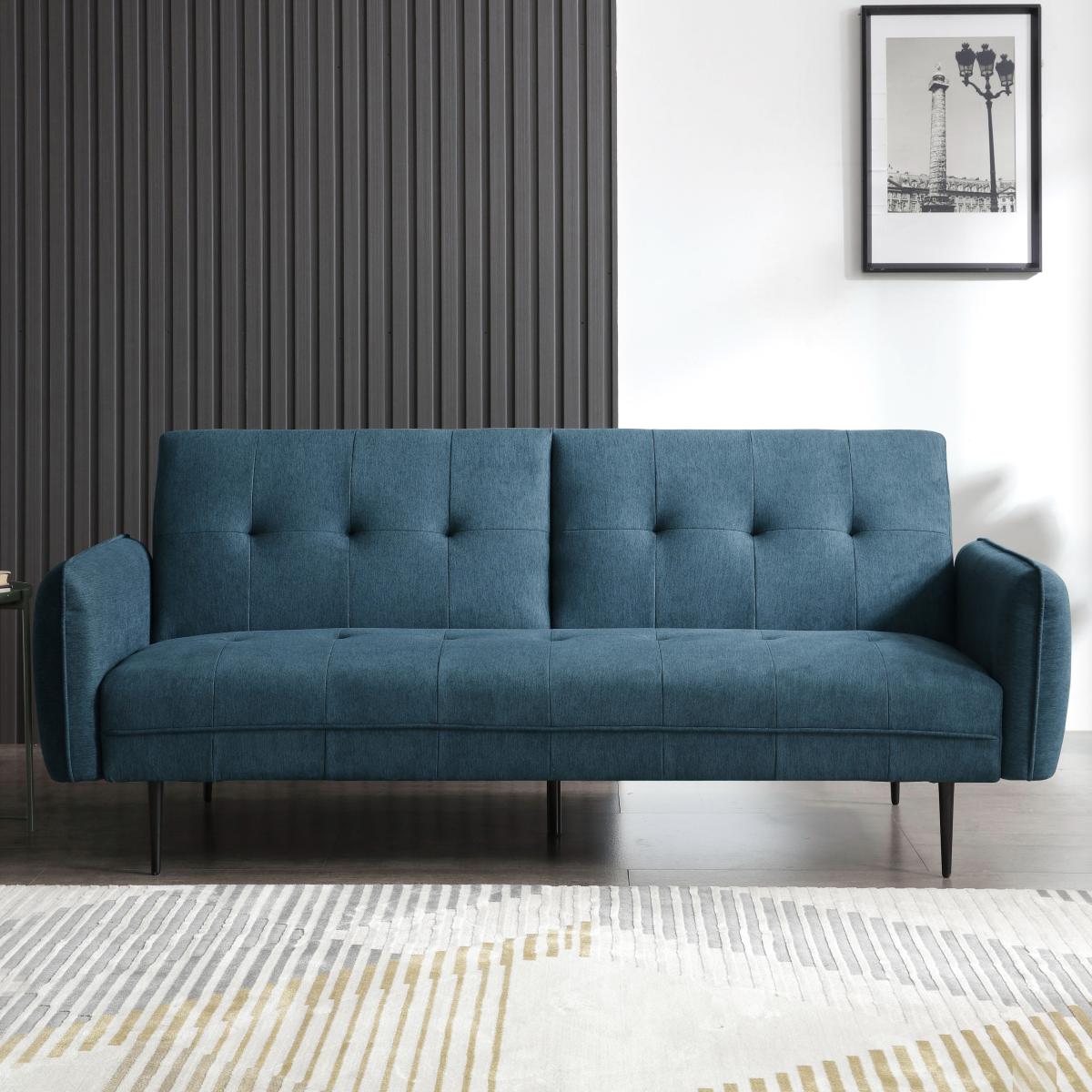 Myles Sofabed Blue – image 1