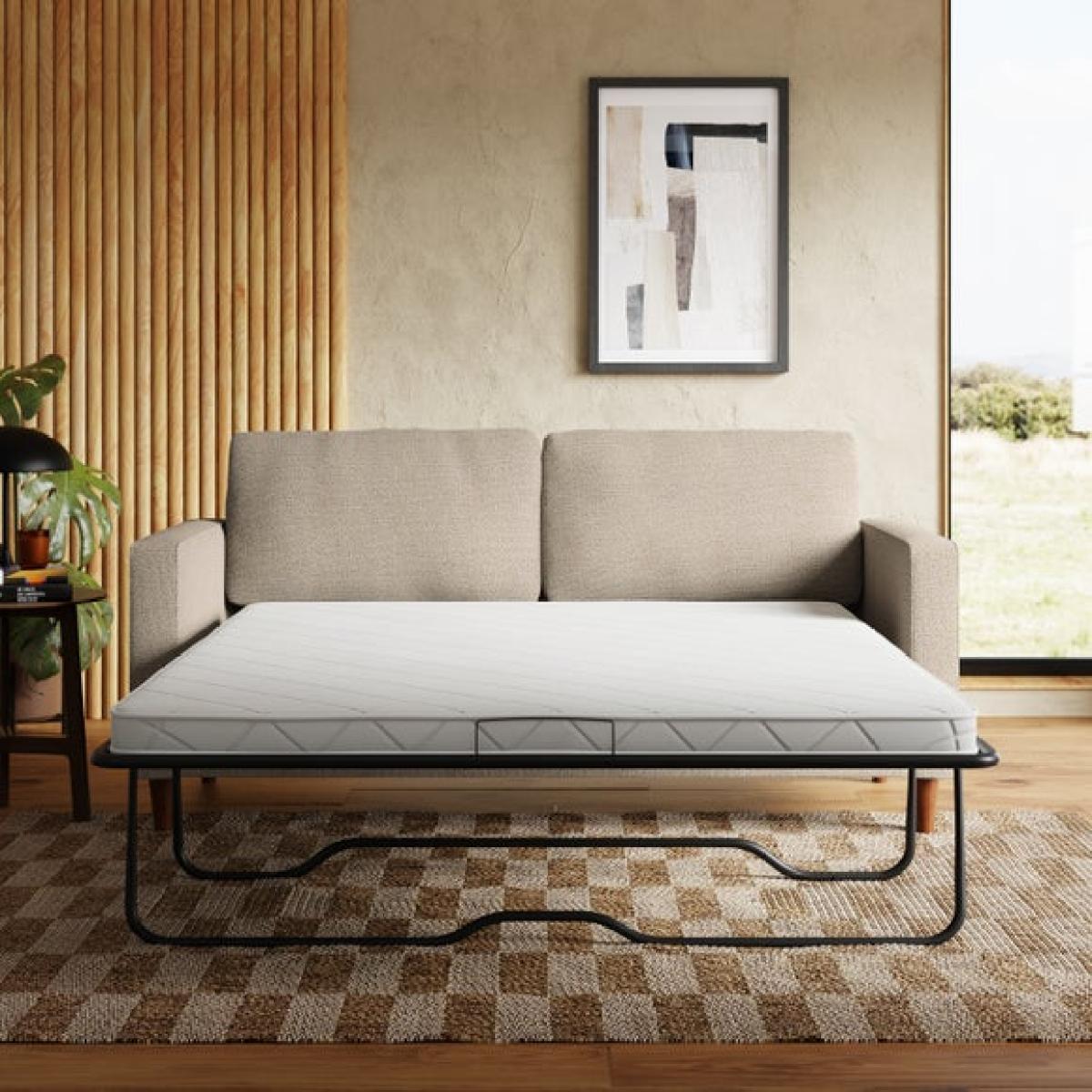 Zoe Casual Sit Multi Yarn Boucle 3 Seater Sofa Bed – image 4