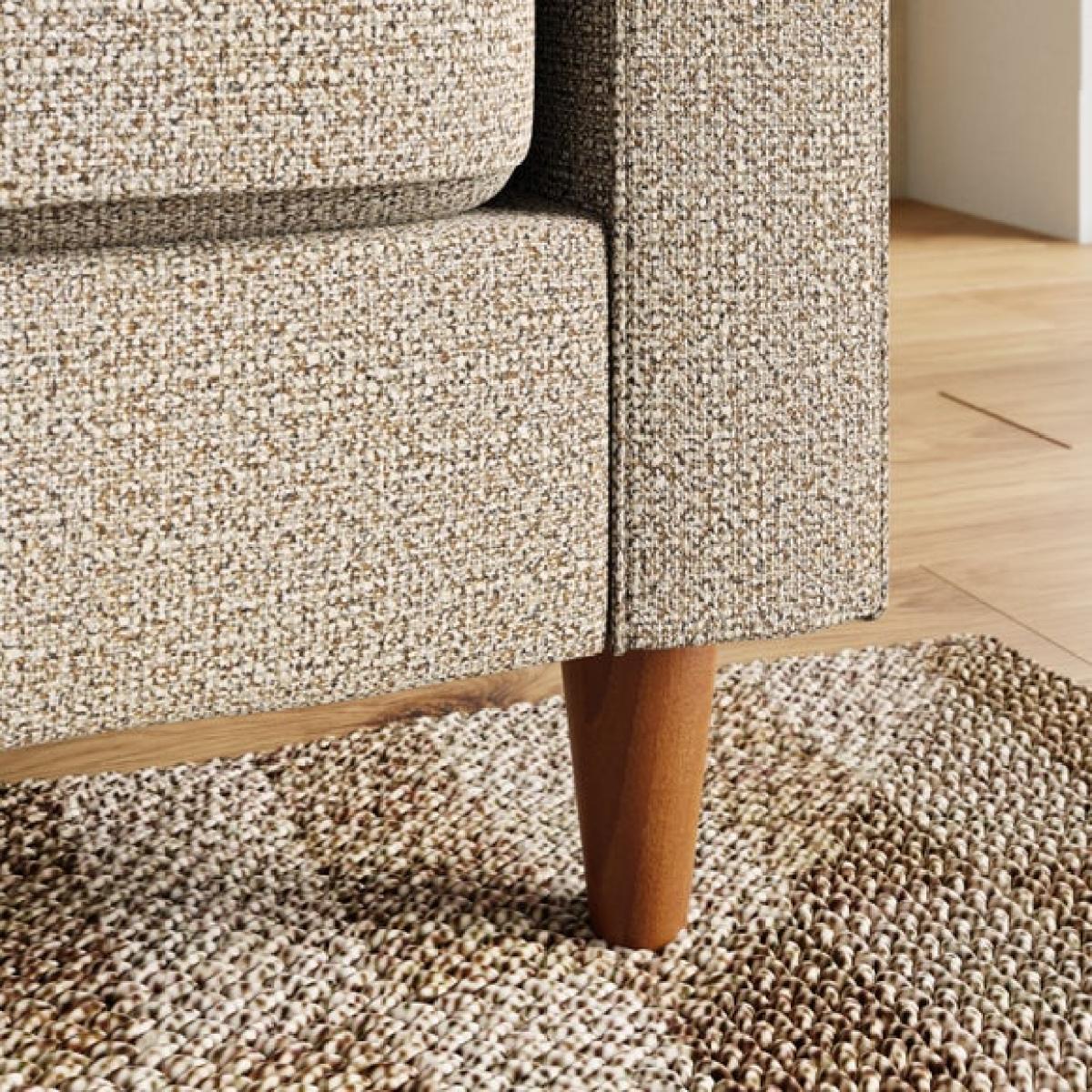 Zoe Casual Sit Multi Yarn Boucle 3 Seater Sofa Bed – image 9
