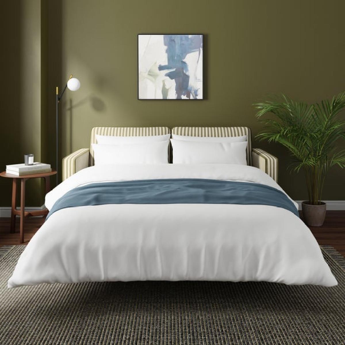 Zoe Linford Stripe 3 Seater Sofa Bed – image 1