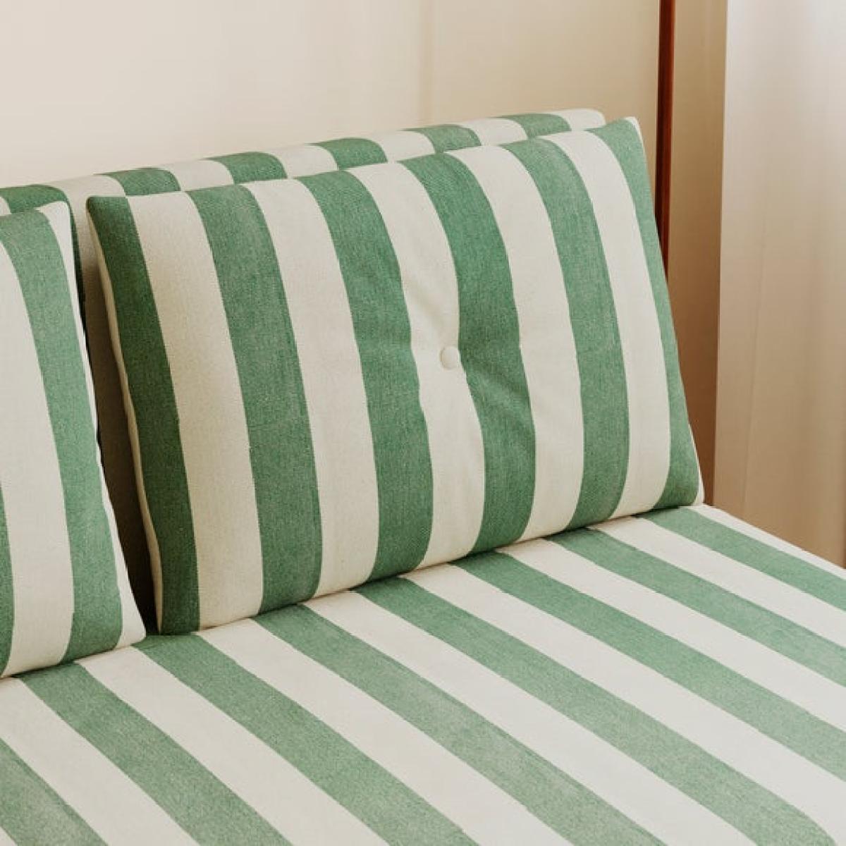 Phoebe Woven Stripe Small Double Sofa Bed – image 5