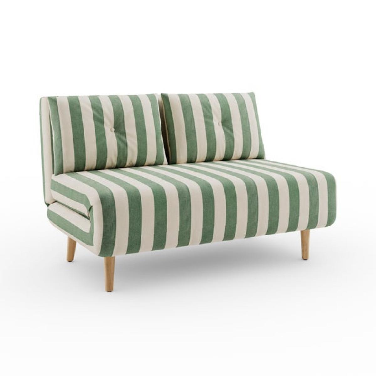 Phoebe Woven Stripe Small Double Sofa Bed – image 6