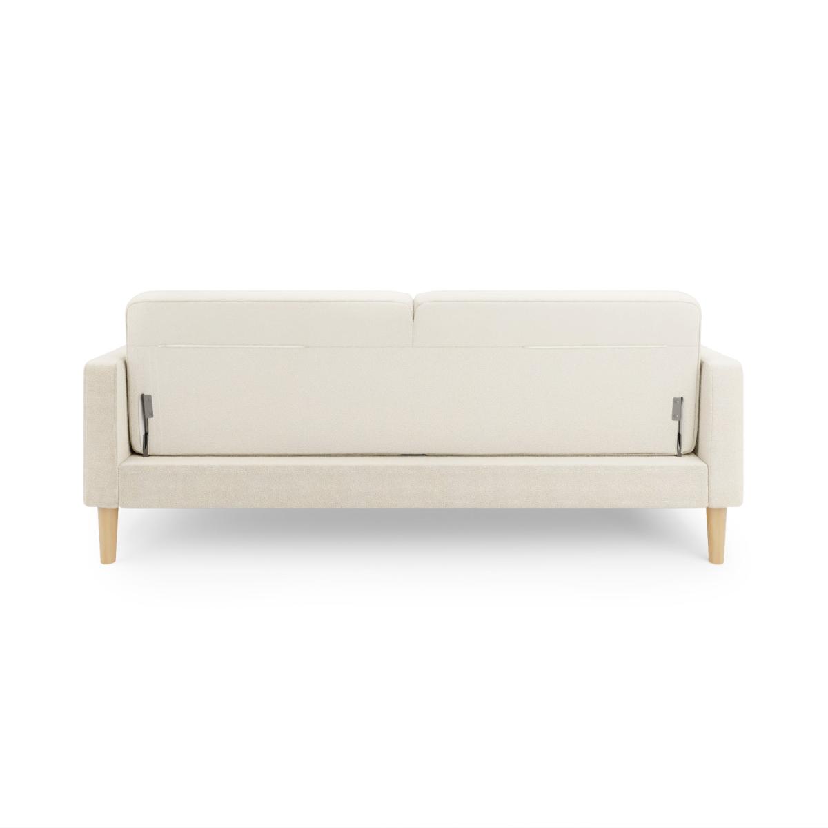 Jacob Sherpa Sofa Bed Ivory Cream – image 6