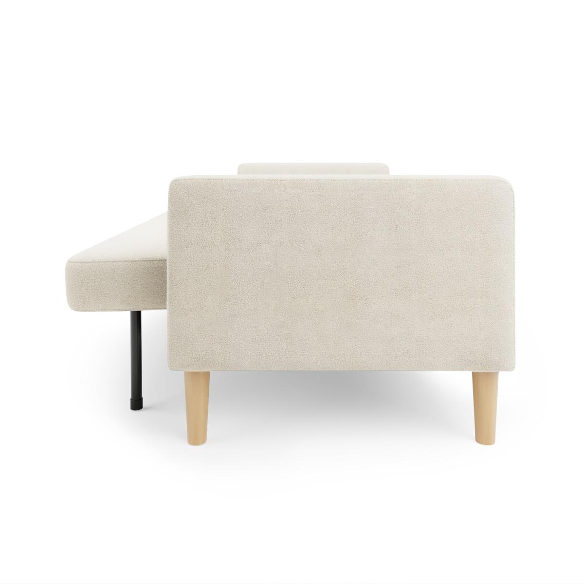 Jacob Sherpa Sofa Bed Ivory Cream – image 7
