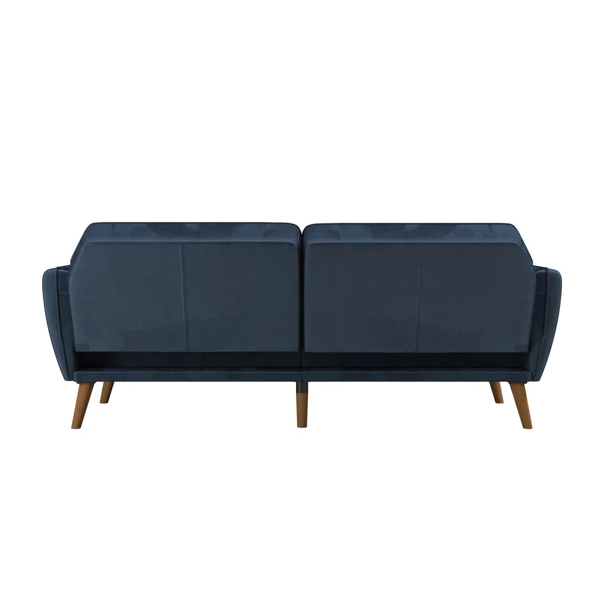 Tallulah Velvet Memory Foam Futon Blue – image 5