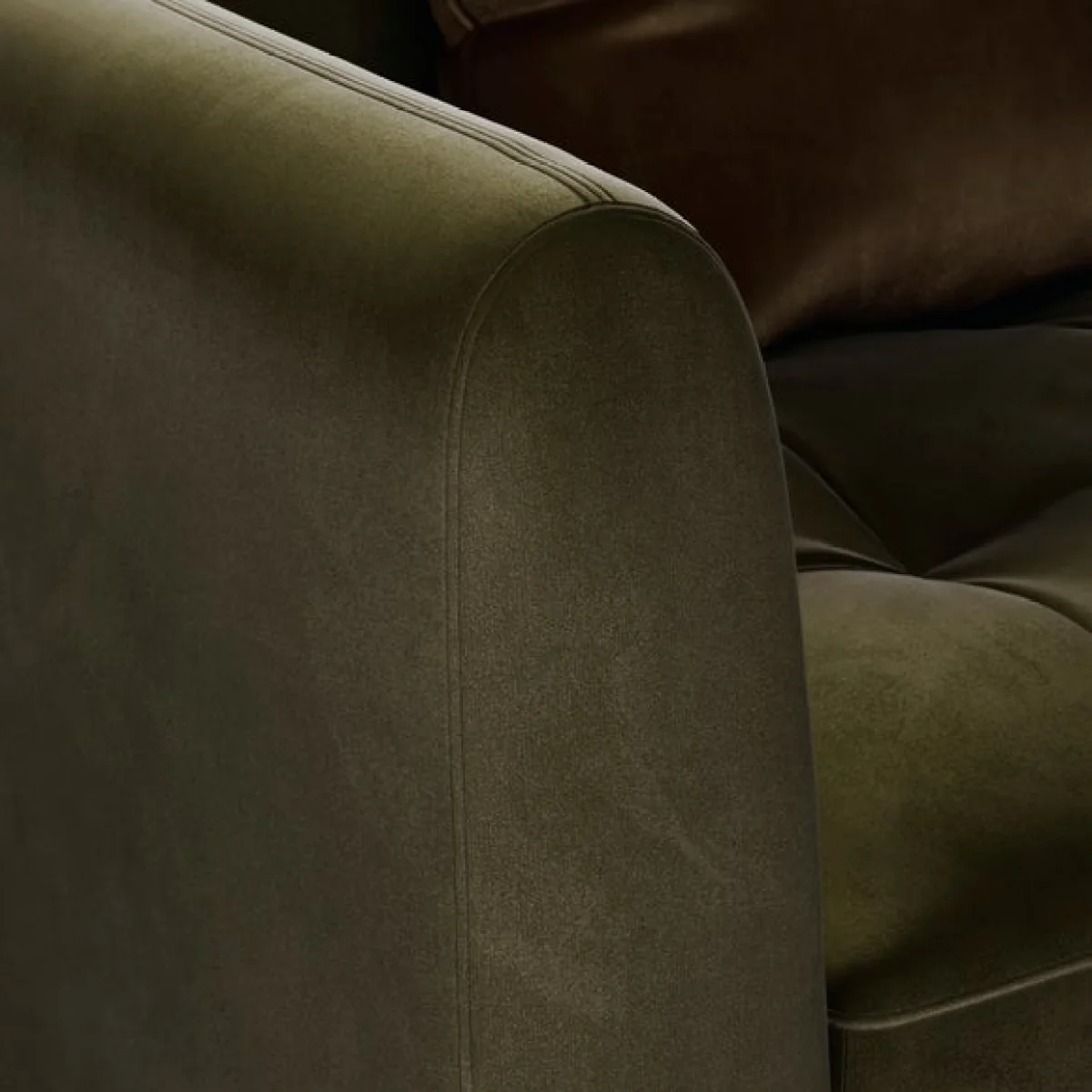 Max Velvet Single Snuggle Sofa Bed – image 3
