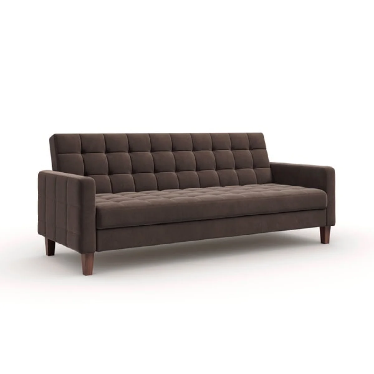 Harlow Velvet Storage Double Sofa Bed – image 8