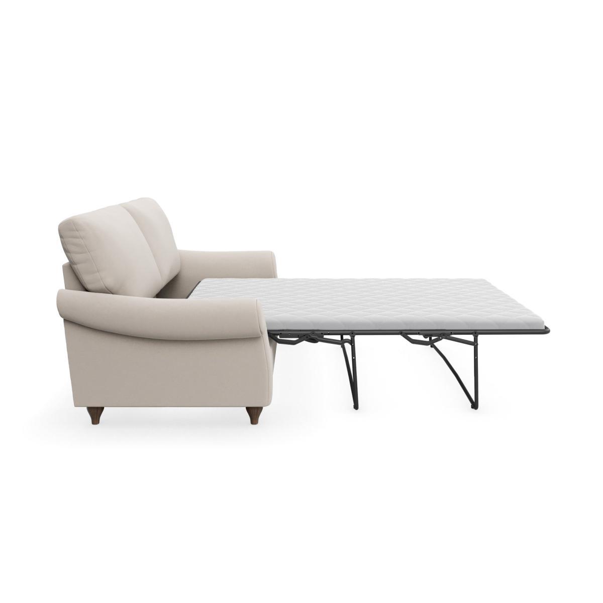 Salisbury Luxury Velvet 2 Seater Sofa Bed Luxury Velvet Natural – image 6