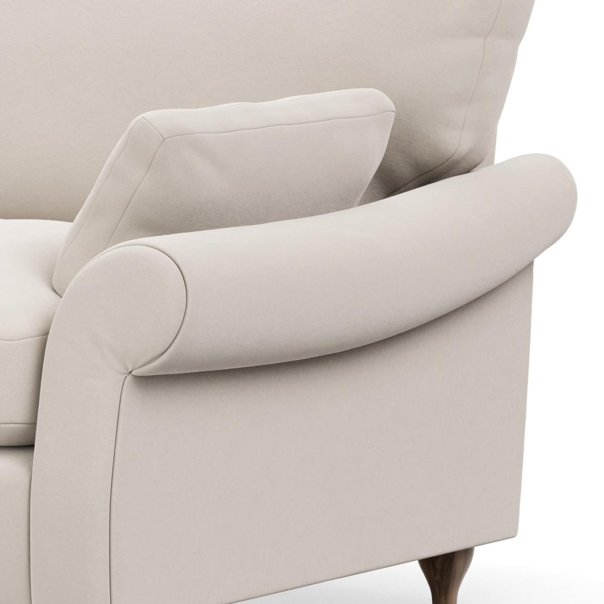 Salisbury Luxury Velvet 2 Seater Sofa Bed Luxury Velvet Natural – image 9