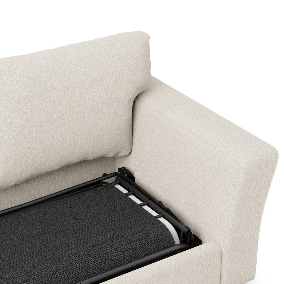 Blakeney Sofa Bed Textured Weave Sandstone – image 7