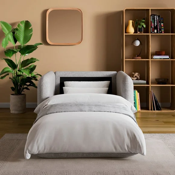 Nolan Mid Weave Snuggle Single Sofa Bed – image 2