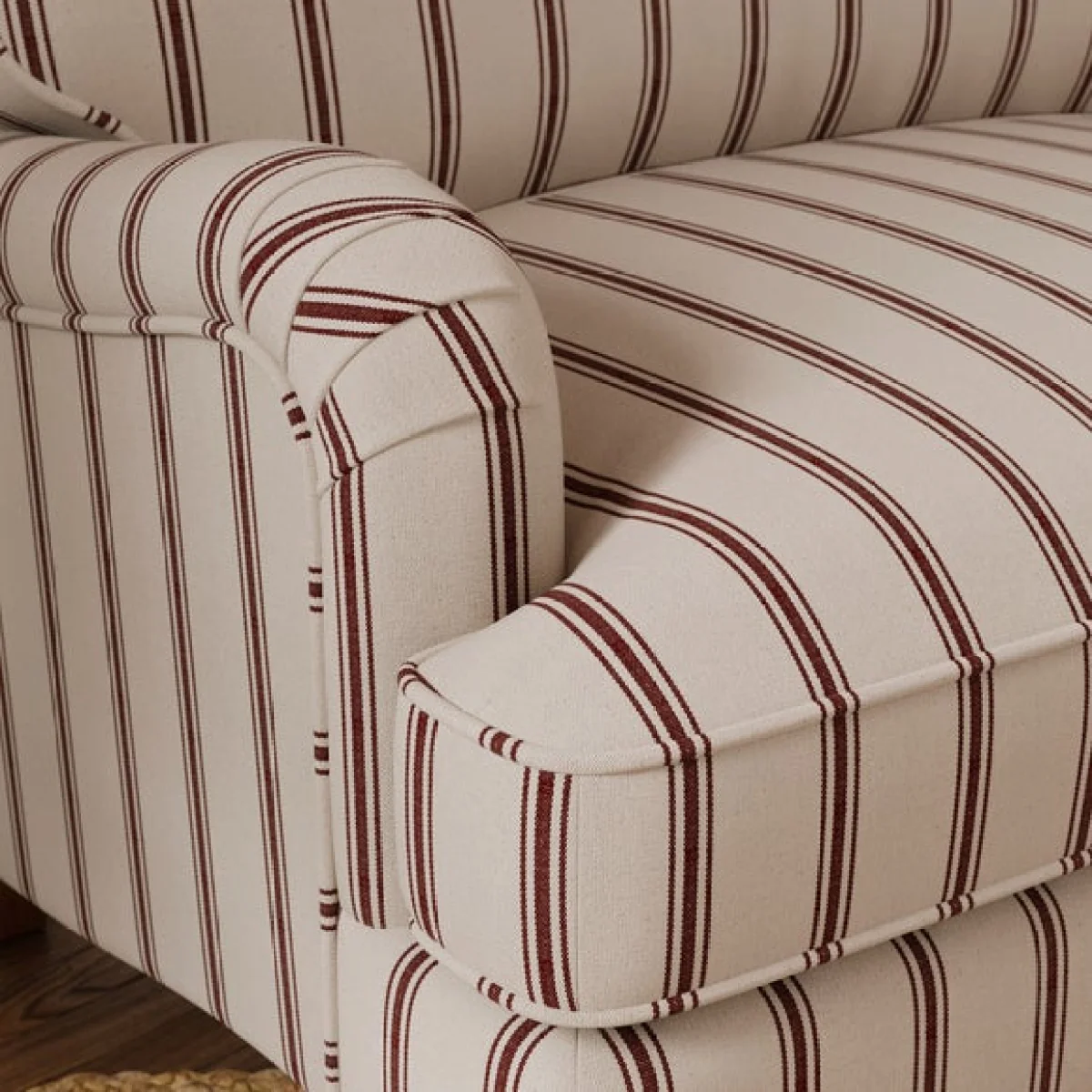 Beatrice II Folkstone Stripe Single Snuggle Sofa Bed – image 4