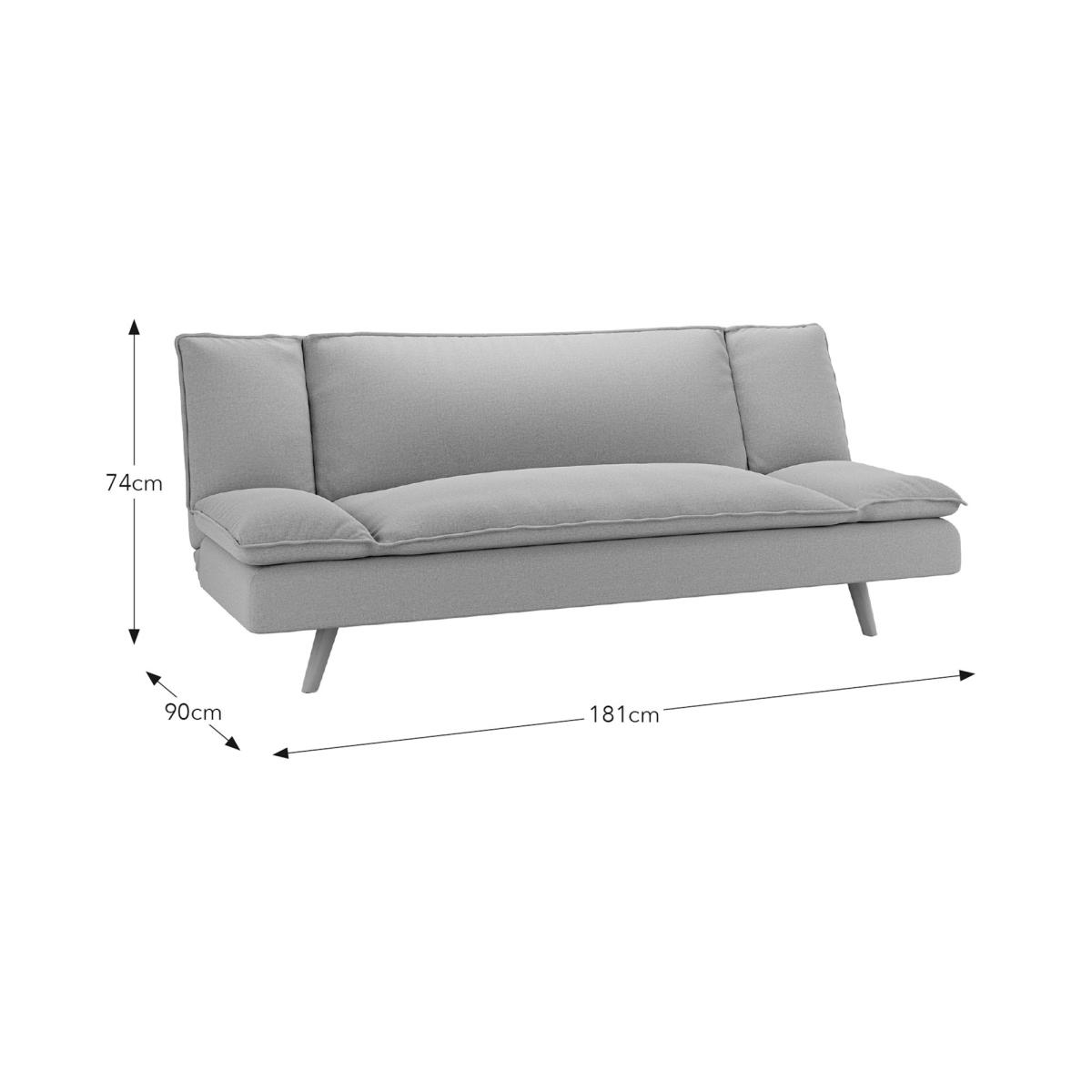 Mateo Flatweave Clic Clac Double Sofa Bed Light Moss – image 10