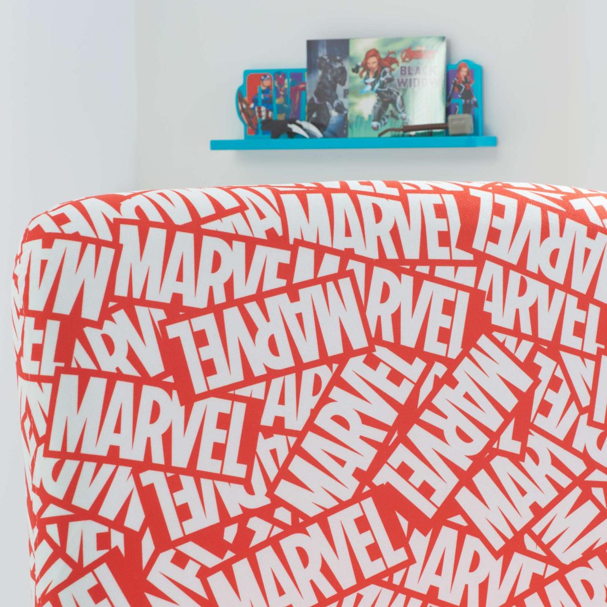 Marvel Fold Out Bed Chair Red – image 2