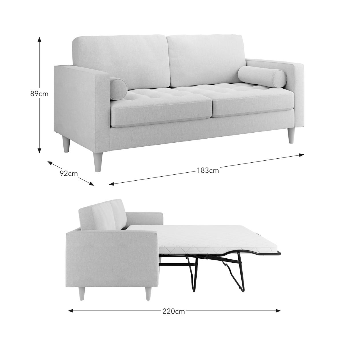 Zoe Luna Sofa Bed Luna Natural – image 9
