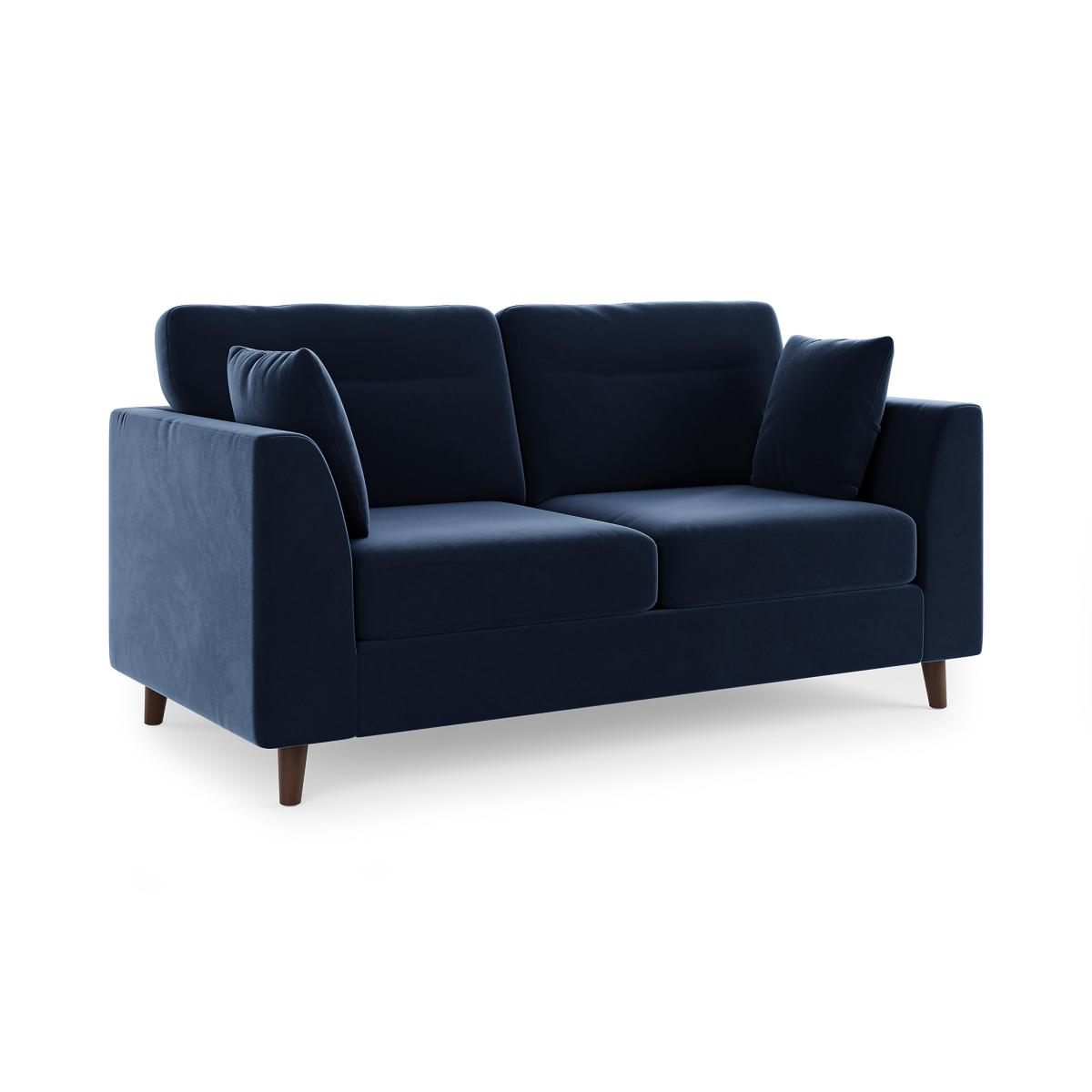 Francine Velvet Sofa Bed Navy Velvet – image 2