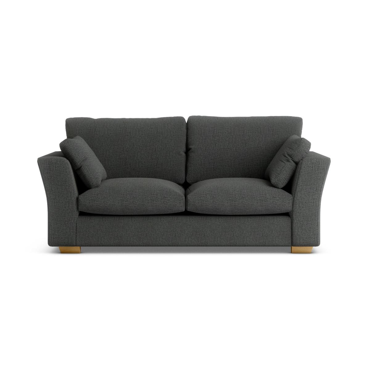 Blakeney Slub Cotton Blend Sofa Bed Slub Cotton Blend Black – image 4