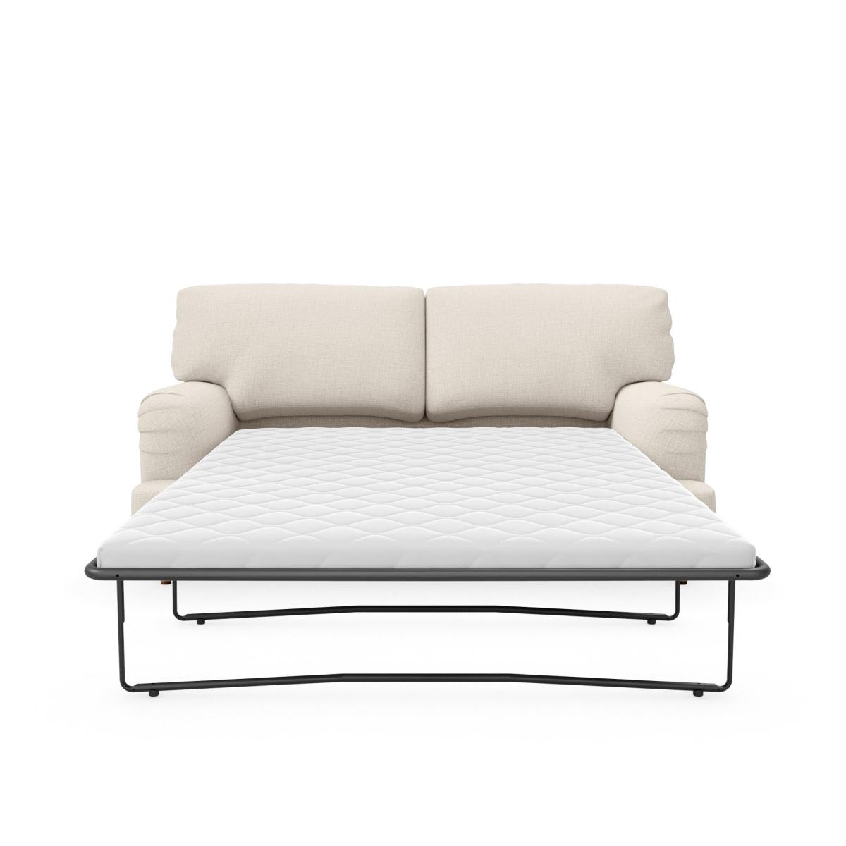 Darwin Textured Weave Sofa Bed Textured Weave Sandstone – image 5