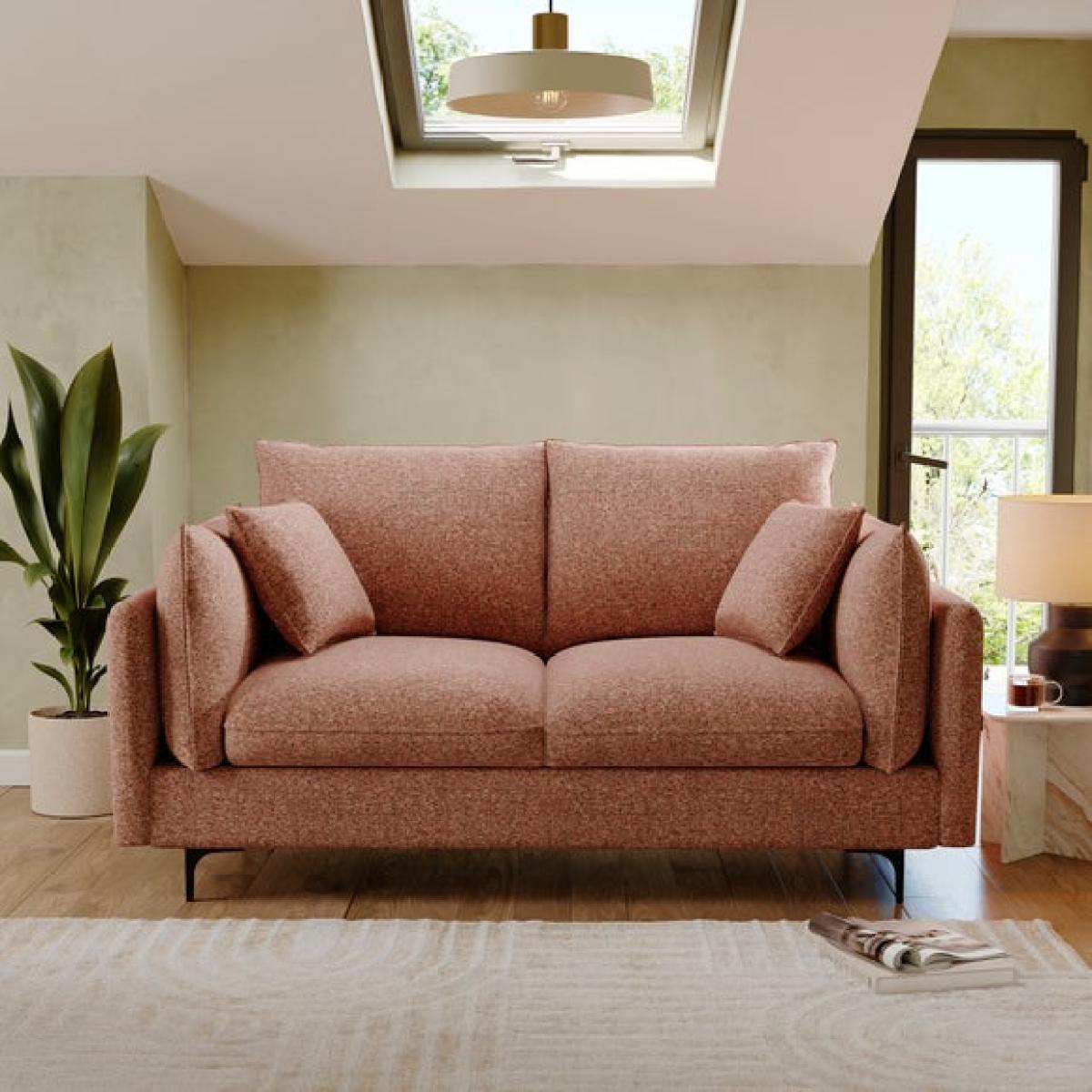 Ruby Fleck Chenille 2 Seater Sofa Bed – image 2