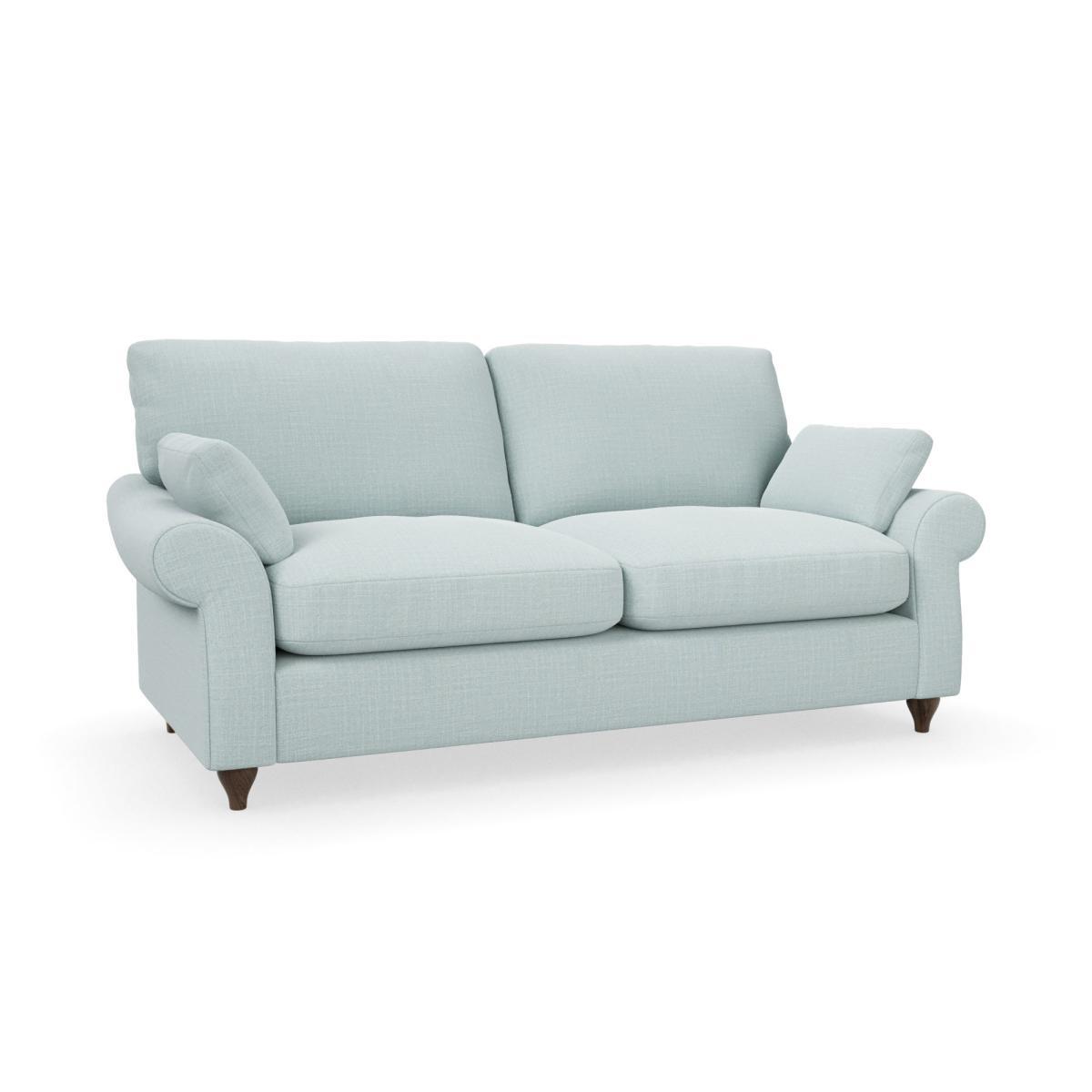 Salisbury Slub Cotton Blend 2 Seater Sofa Bed Slub Cotton Light Mineral – image 3