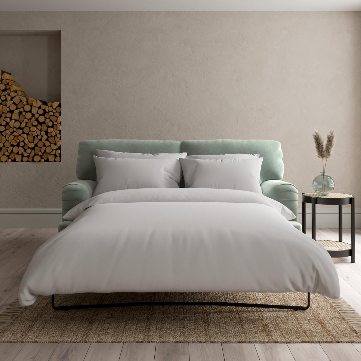 Darwin Luxury Velvet Sofa Bed Luxury Velvet Lilypad – image 2