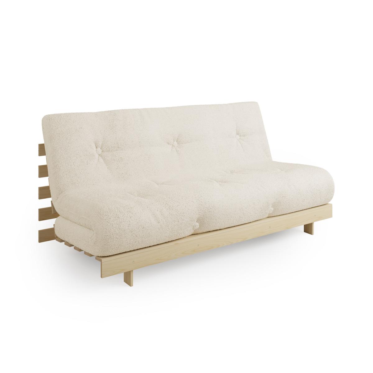 Mito Sherpa Double Futon Ivory – image 6
