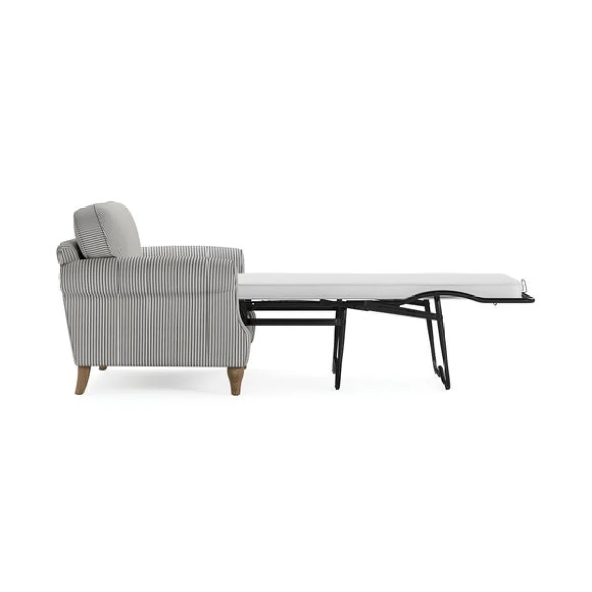 Millie Tiny Stripe Single Snuggle Sofa Bed – image 9