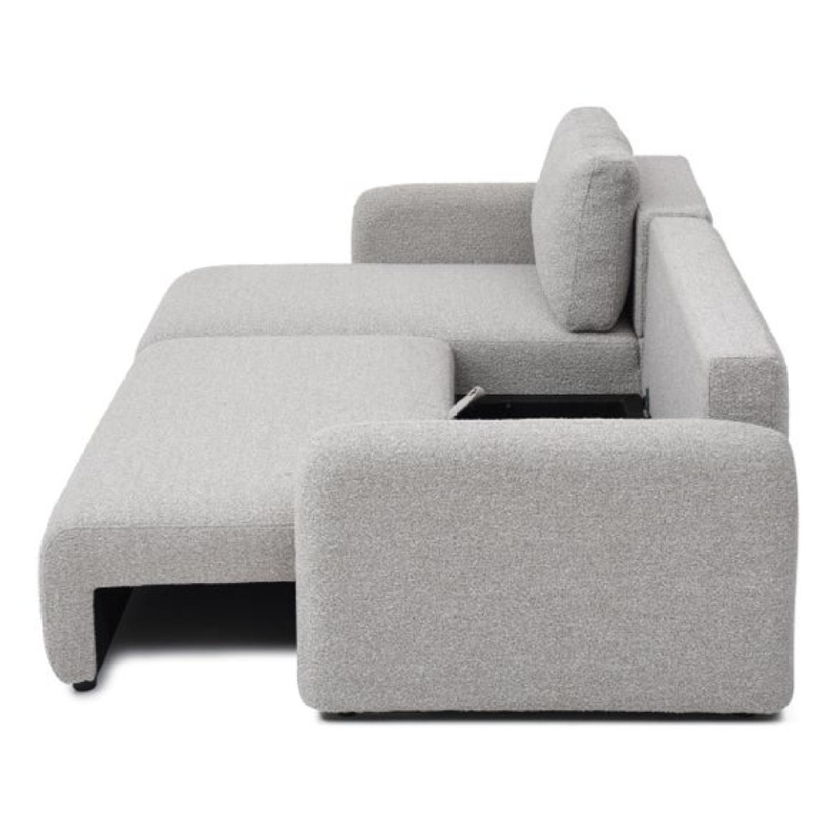 Finty Soft Boucle Corner Sofa Bed – image 5