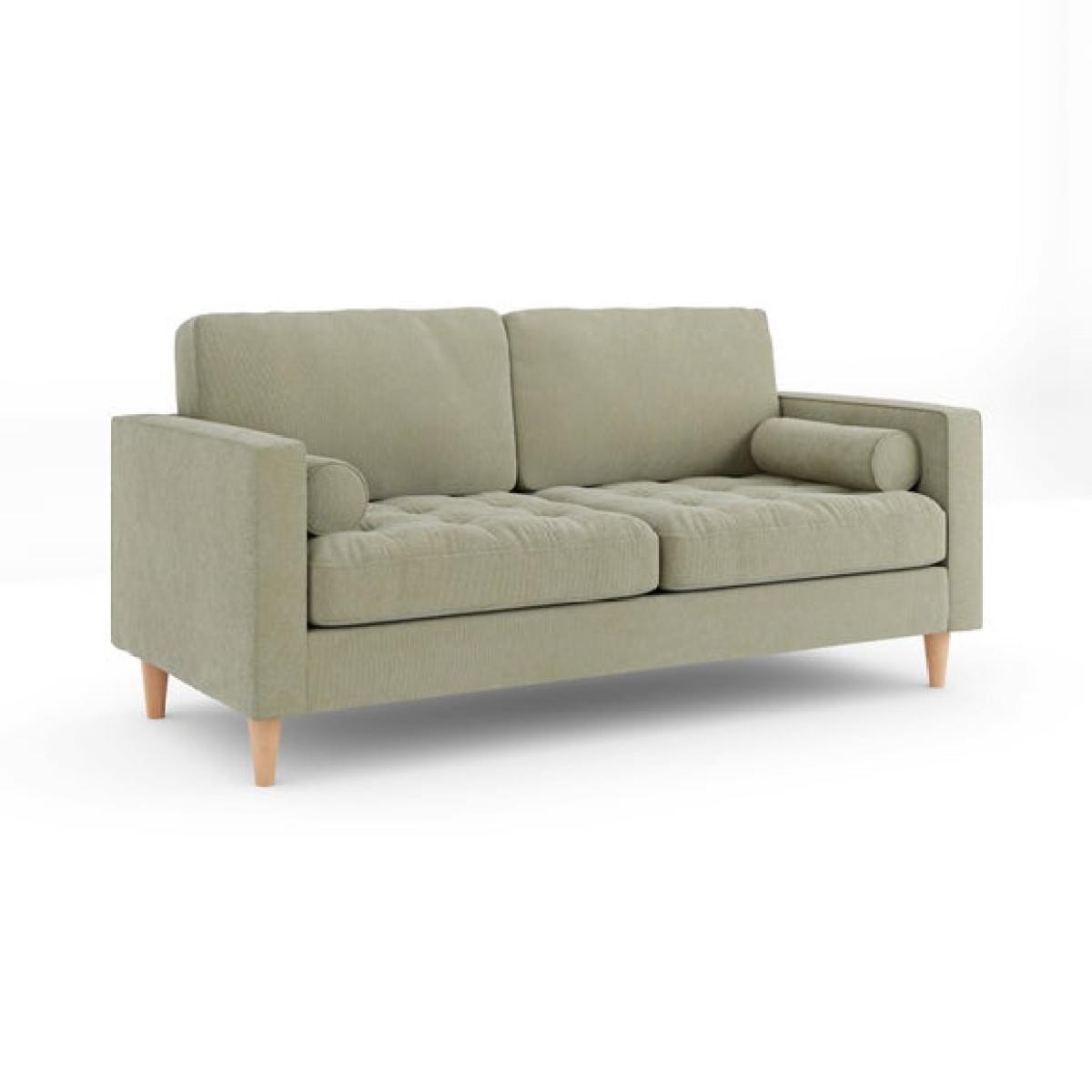 Zoe Casual Sit Soft Tonal Chenille 3 Seater Sofa Bed – image 7